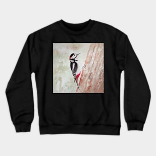 Spotted Woodpecker Crewneck Sweatshirt